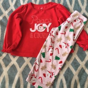 CARTER’S fleece pajama set